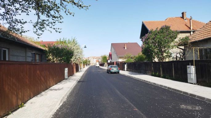 Újabb utca készült el Kézdivásárhelyen, egyirányúsítani fogják